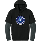 Carolina Thunder Tough Fleece Layered Hoodie