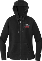 NJ Titans New Era Ladies French Terry Full-Zip Hoodie