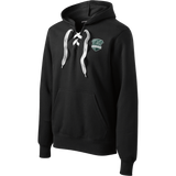 Biggby Barbarians Lace Up Pullover Hooded Sweatshirt
